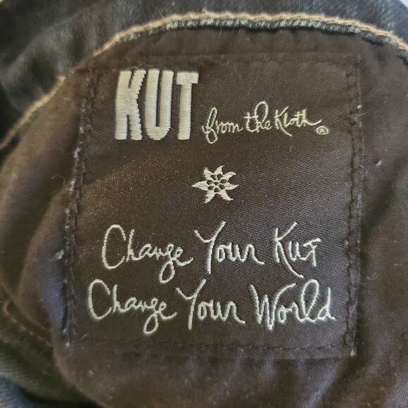 Kut From The Kloth Womens 12 Natalie High Rise Bootcut Jeans Blue Flap Pocket - Picture 7 of 11